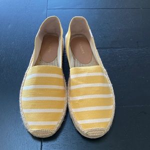 NWT Soludos Dall Espadrilles. Sunshine Stripe. Size 9